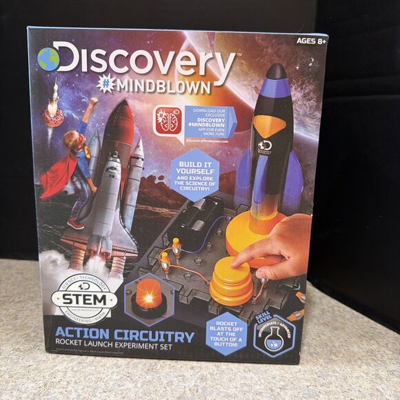 Discovery Other - Discovery Mindblown Action Circuitry Rocket Launch Experiment Set